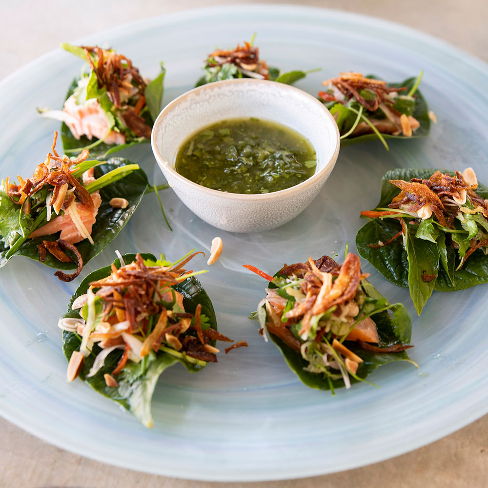Easy Smoked Trout Miang