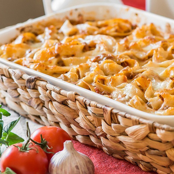 Oven Baked Tagliatelle