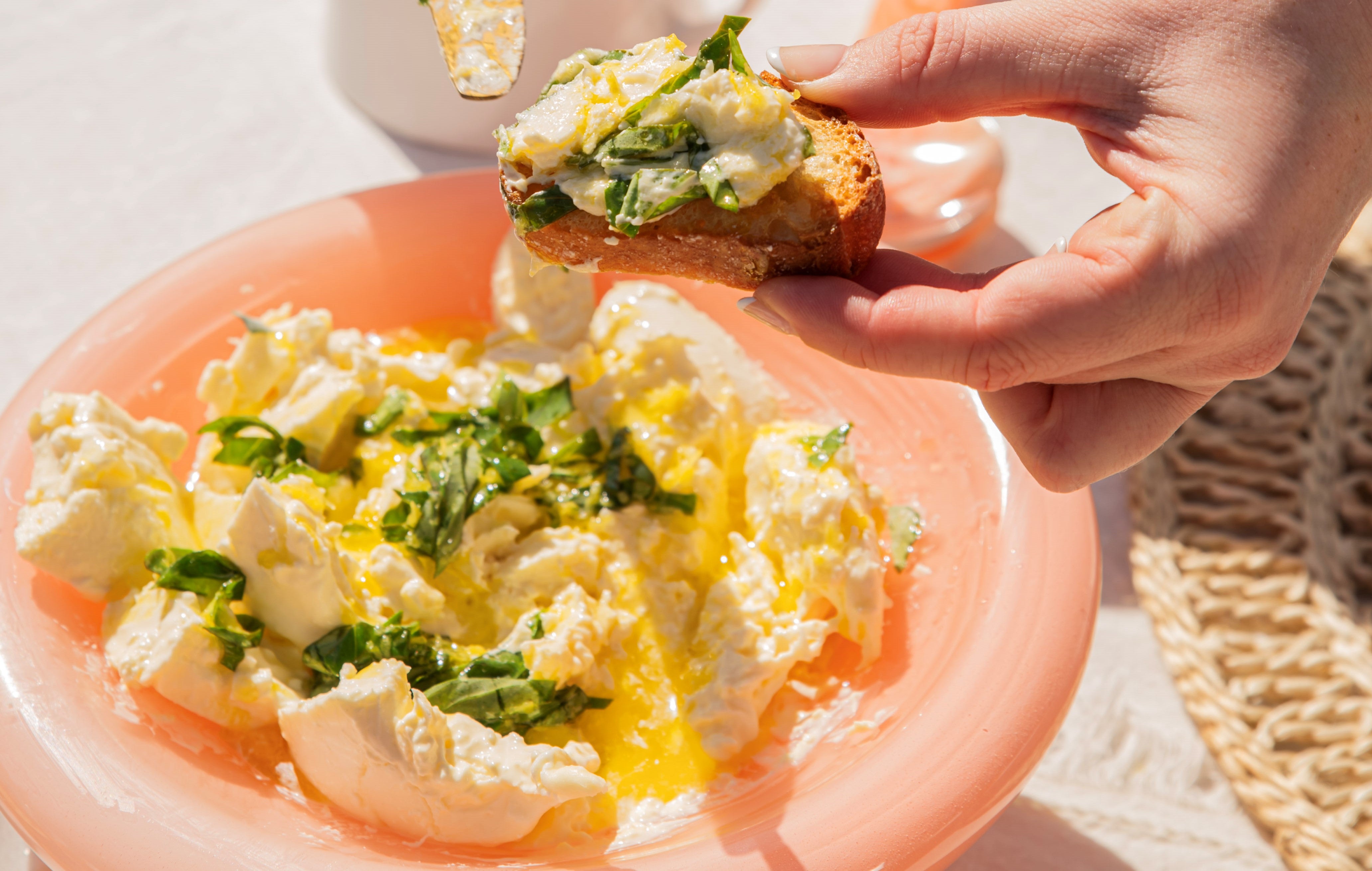 Burrata with Lemon
