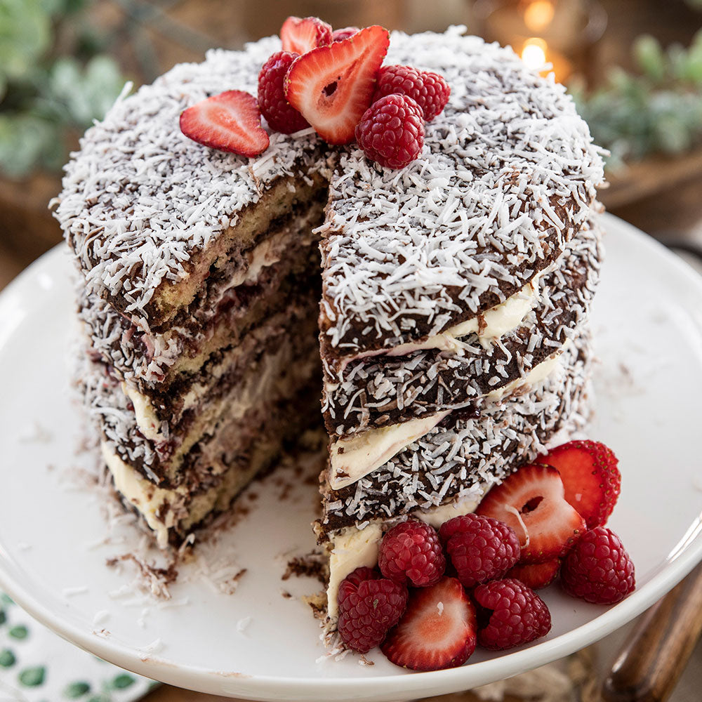 Lamington Layer Cake