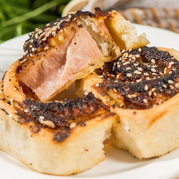 Ham and Cheese Scrolls