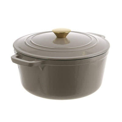 Casserole Pot Cast Iron Mushroom 4.6L