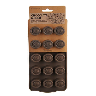 CHOCOLATE MOULD Silicon Round 21x11x2cm - Wheel&Barrow Home