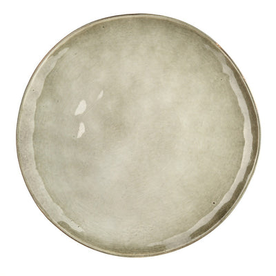 DINNER PLATE Stoneware Olive Green 29cm - Wheel&Barrow Home
