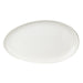 PLATTER Oval Porcelain White 48.5x29.2x5.5cm - Wheel&Barrow Home