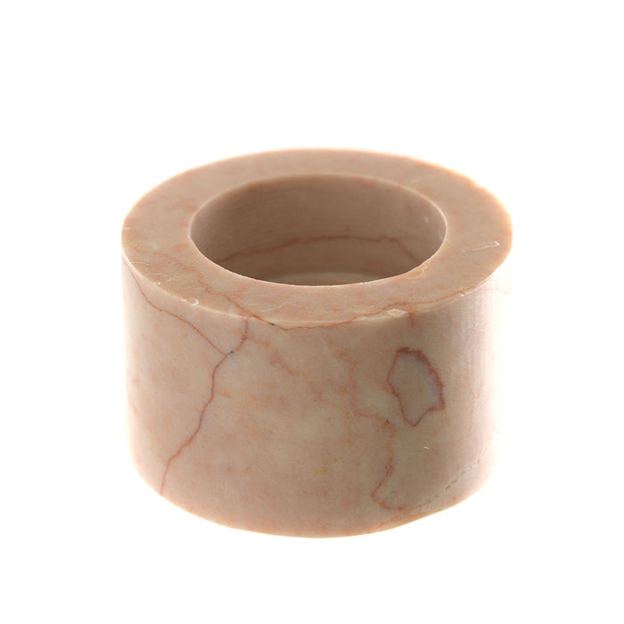 Marble Tealight Holder Pink 6.5cm
