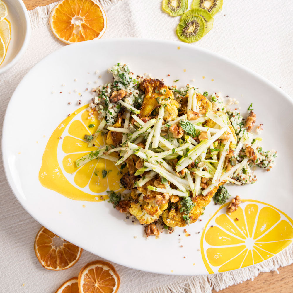 Cauliflower Steak Salad