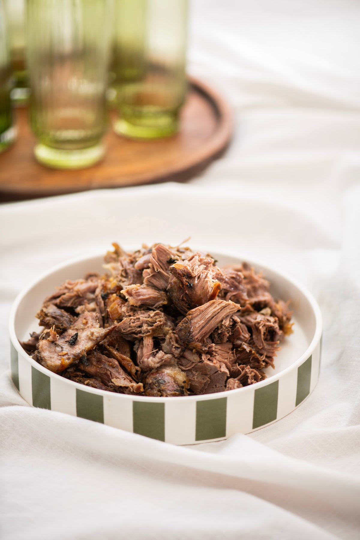 Slow-Roasted Lamb Shoulder with Oregano and Lemon