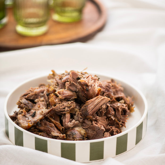 Slow-Roasted Lamb Shoulder with Oregano and Lemon