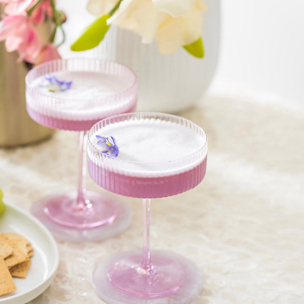Violet Gin Sour