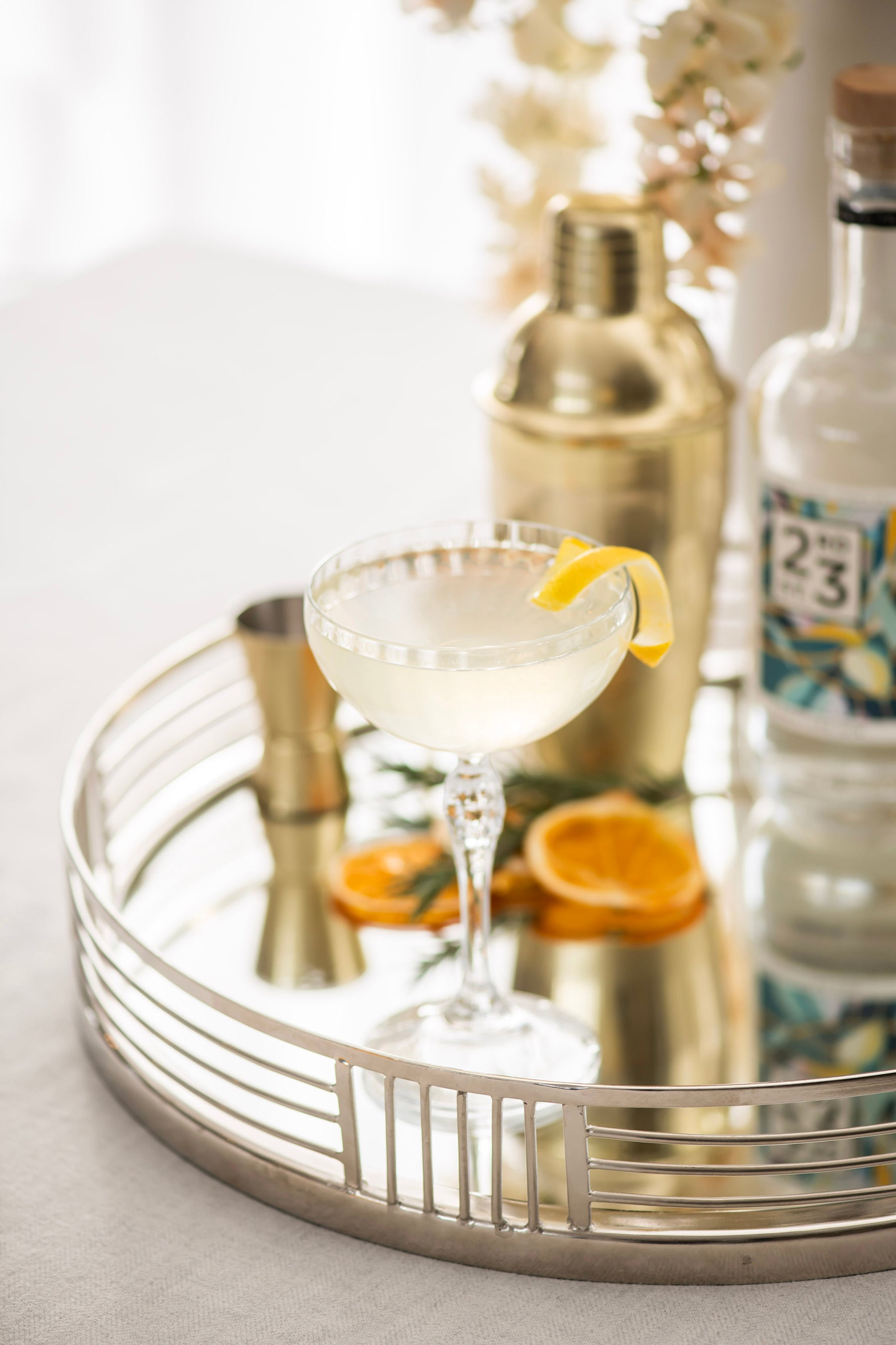 French Gin Lemon Cocktail