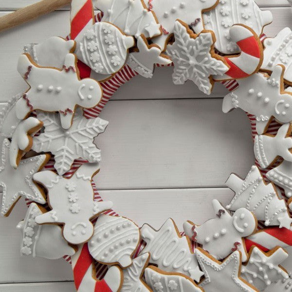 Gingerbread Cookie Wreath