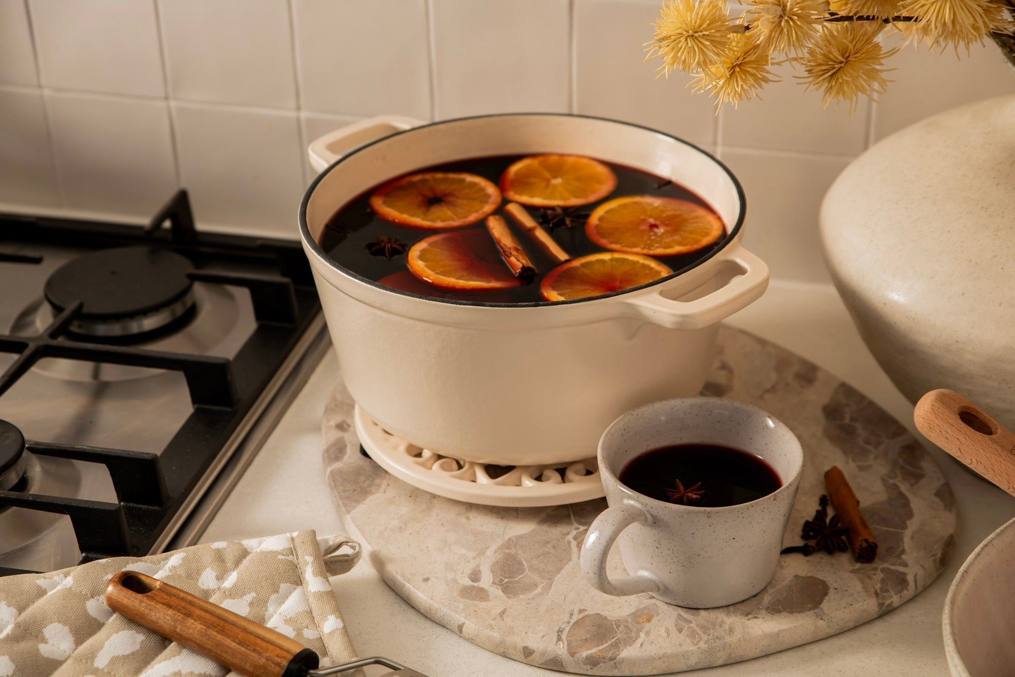 Winter Spiced Mulled Wine