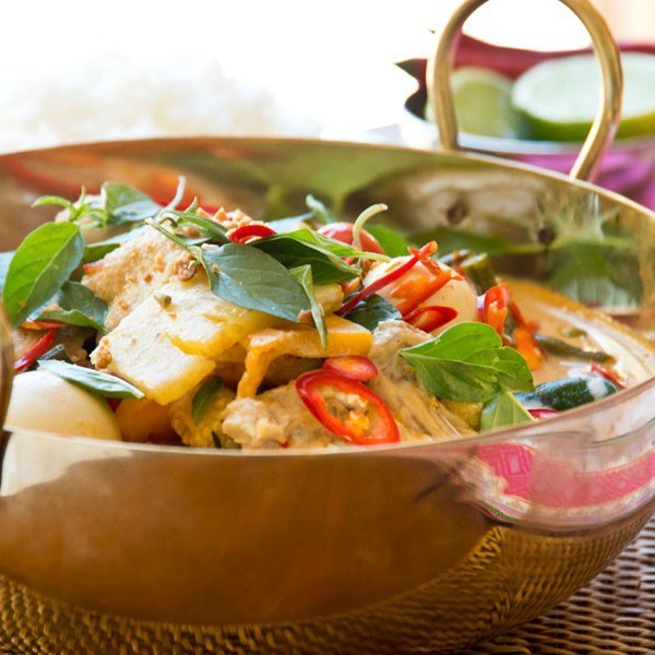 Red Curry with Chicken & Pineapple