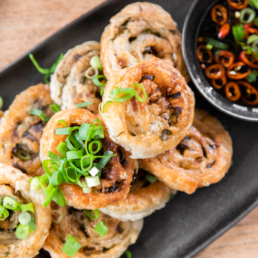 Shallot Cakes