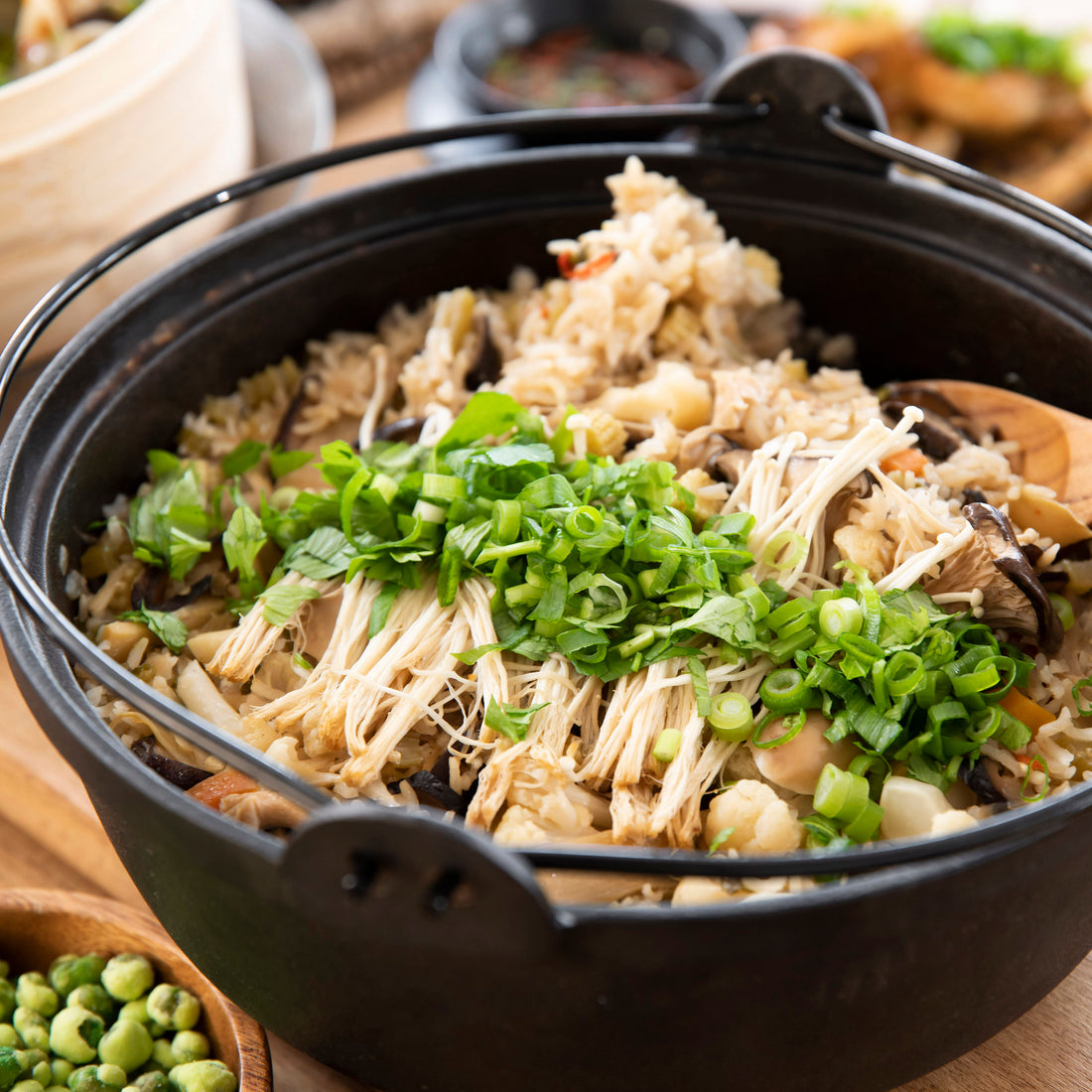 Vegetable Rice Hotpot