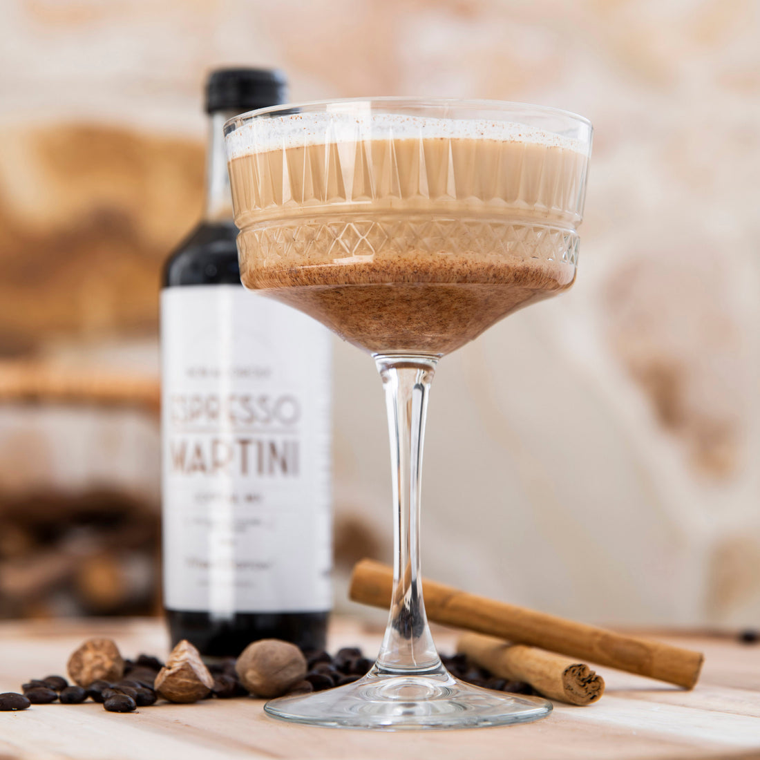 Espresso Eggnog Martini