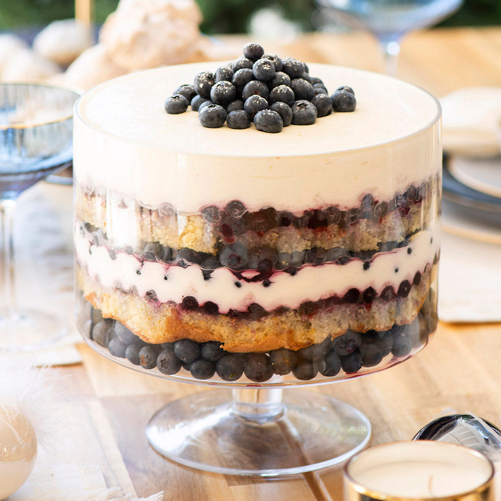 Orange and Blueberry Trifle