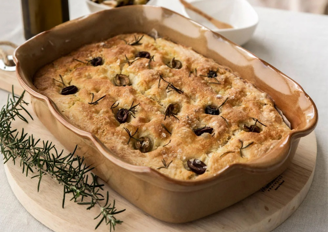 No Knead Focaccia