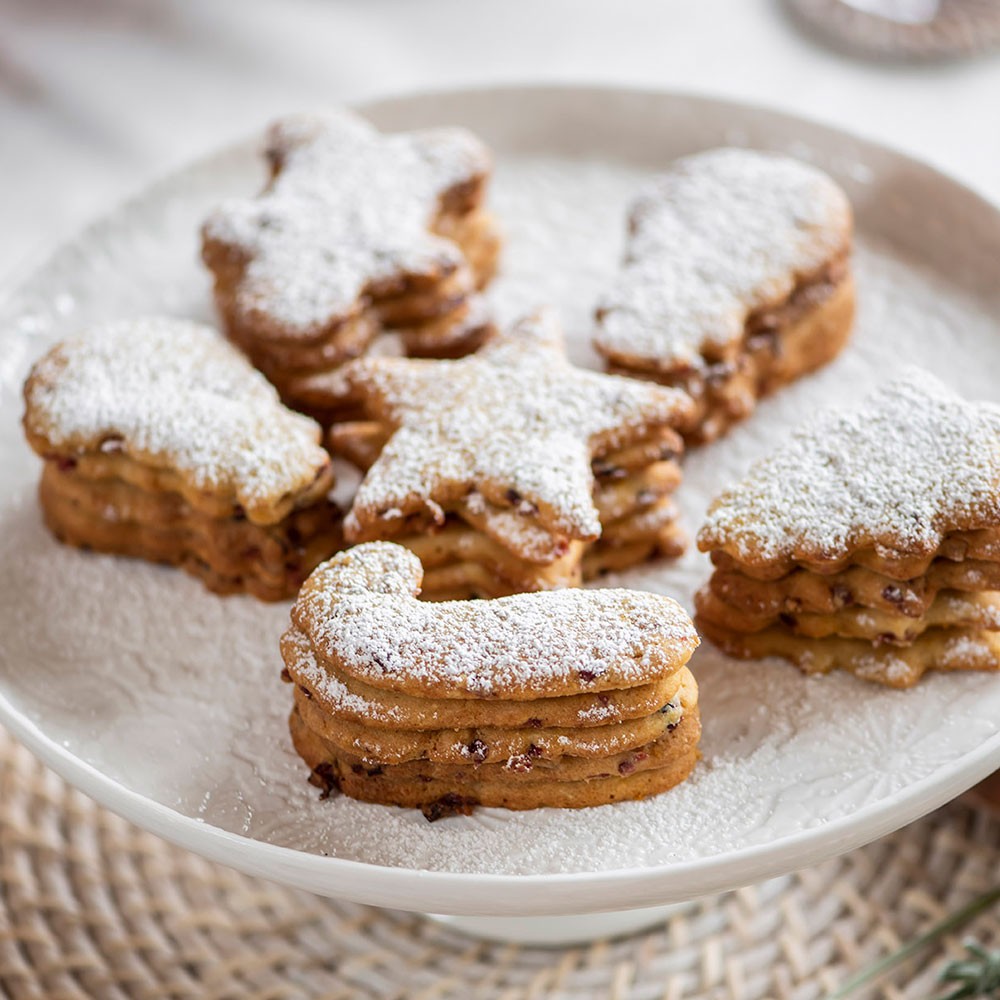 Cranberry & White Chocolate Shortbread