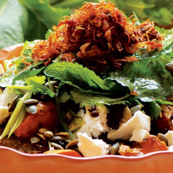 Warm Pumpkin Salad