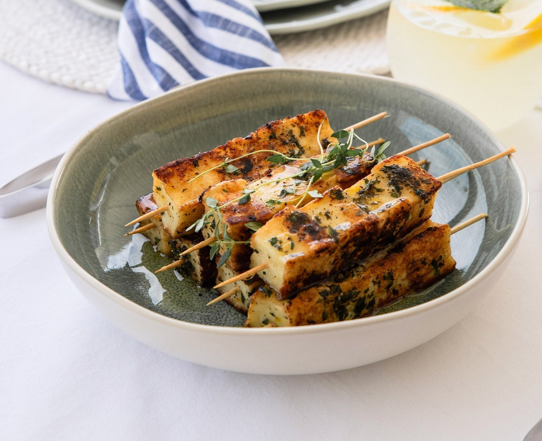 Halloumi Skewers