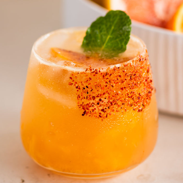 Spicy Grilled Peach Margarita