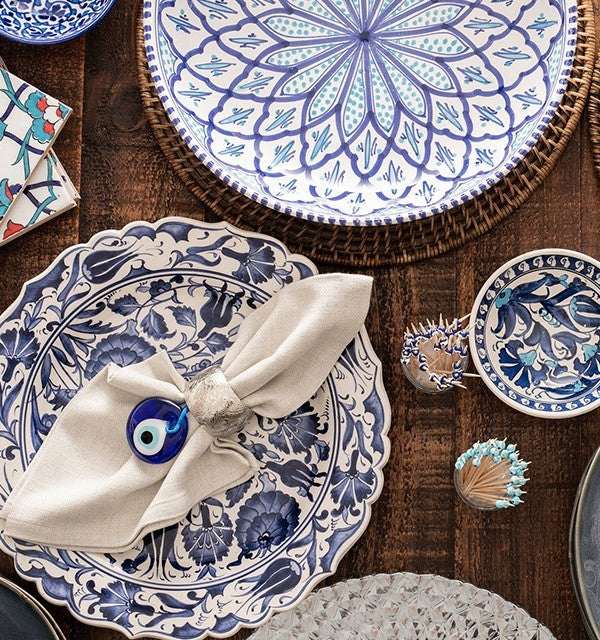 Hand-Painted Servingware Care Instructions