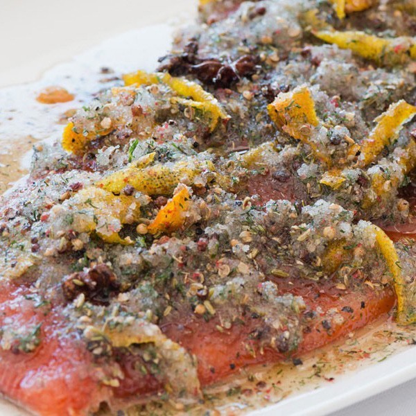 Cured Salmon (Gravalax)