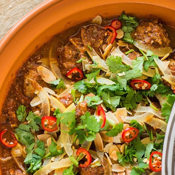 Turkey Meatball Tajine
