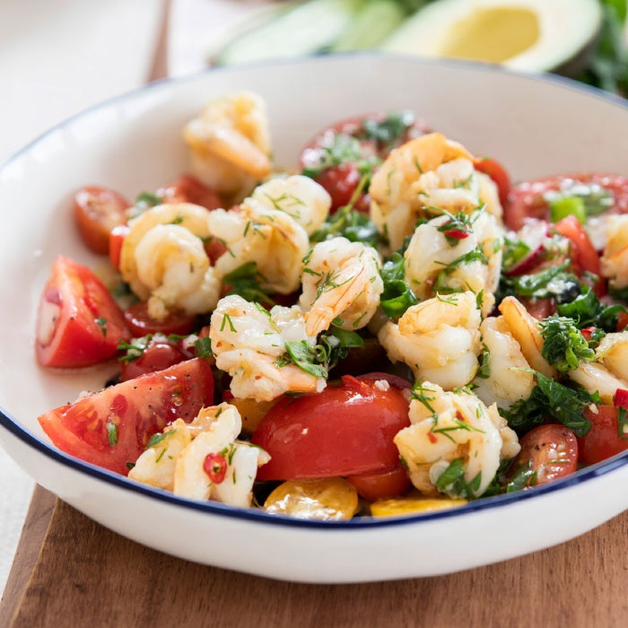 Prawn and Tomato Salad