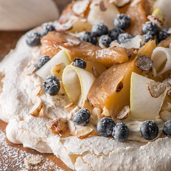 Pear Pavlova