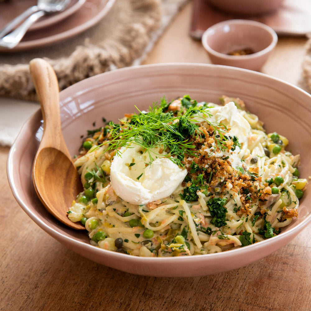Salmon Linguine