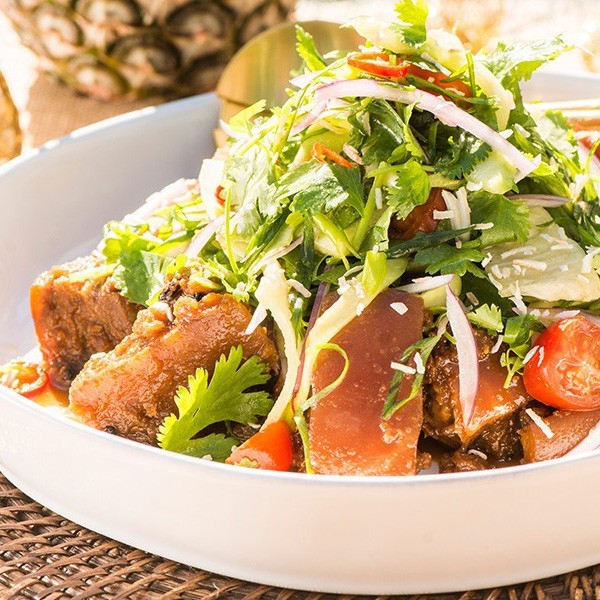 Pork and Pineapple Summer Salad