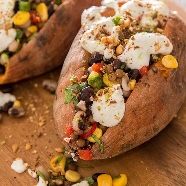 Stuffed Sweet Potatoes