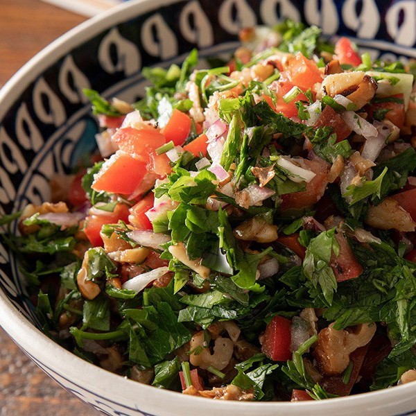 Tomato Walnut Salad