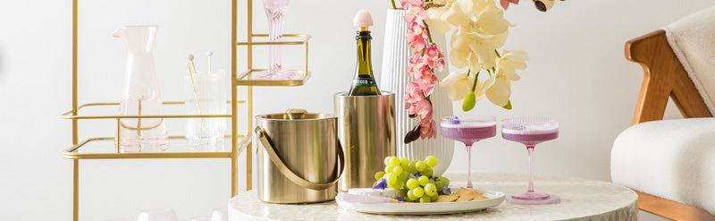 Rose Quartz Barware