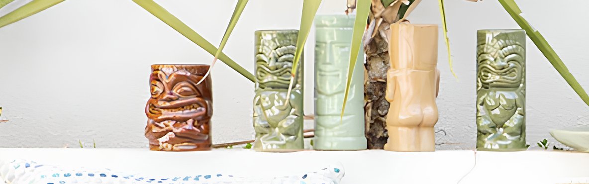 Tiki Glasses & Accessories