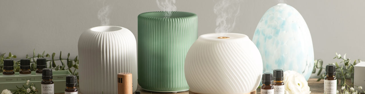 Ultrasonic Diffusers & Essential Oils