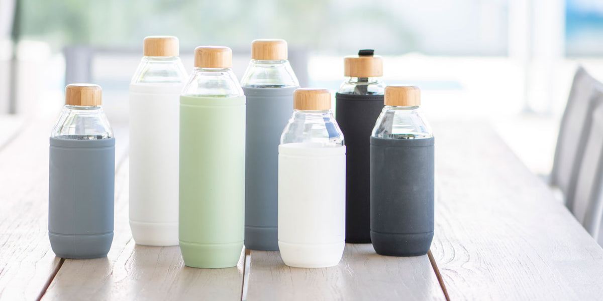 Buy Glass & Stainless Steel Water Bottles Online Smoothie