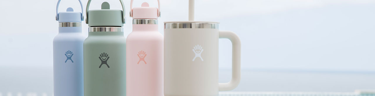 Glass & Stainless Steel Water Bottles