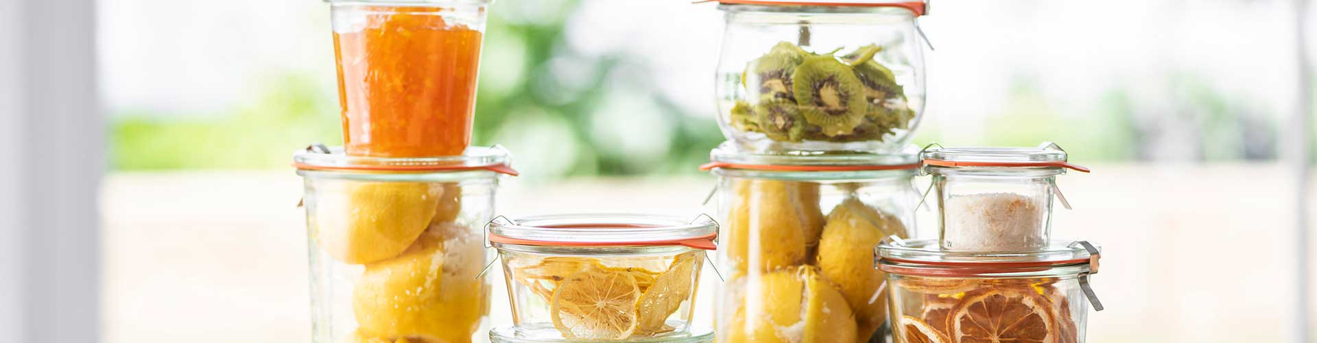 Weck Preserving Jars