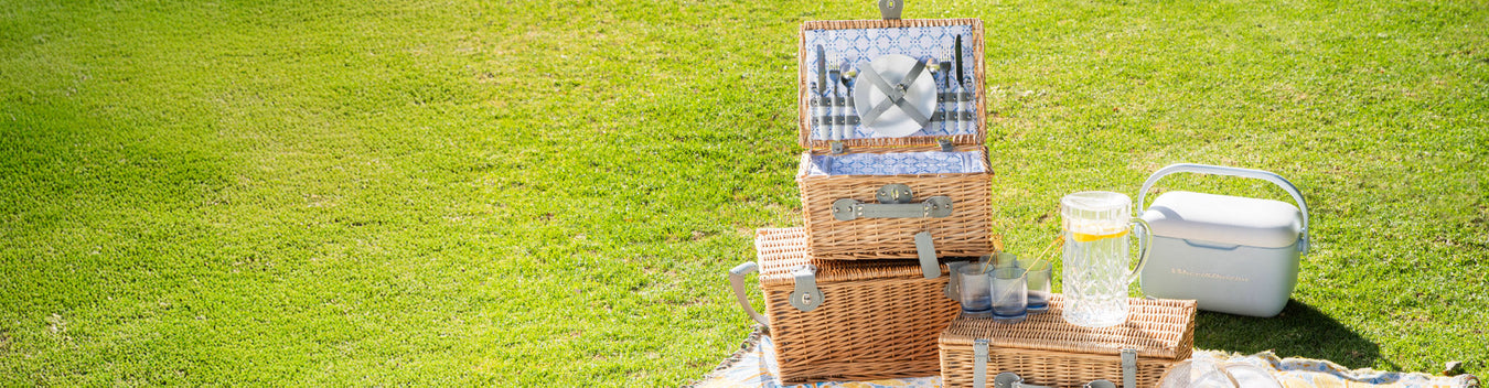 SAVE 50% OFF Picnic Baskets & Cooler Boxes
