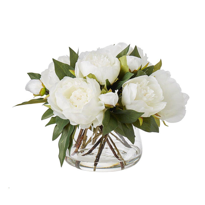 PEONY Classic Bowl Arrangement Artificial Floral