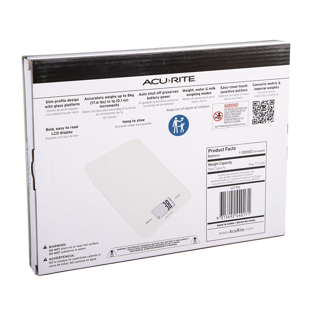 SCALE Digital White 1g/8kg