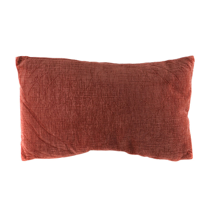 Velvet Cushion Red 30x50cm