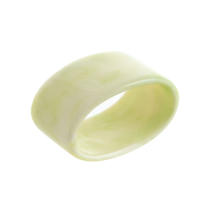 Resin Napkin Ring Green