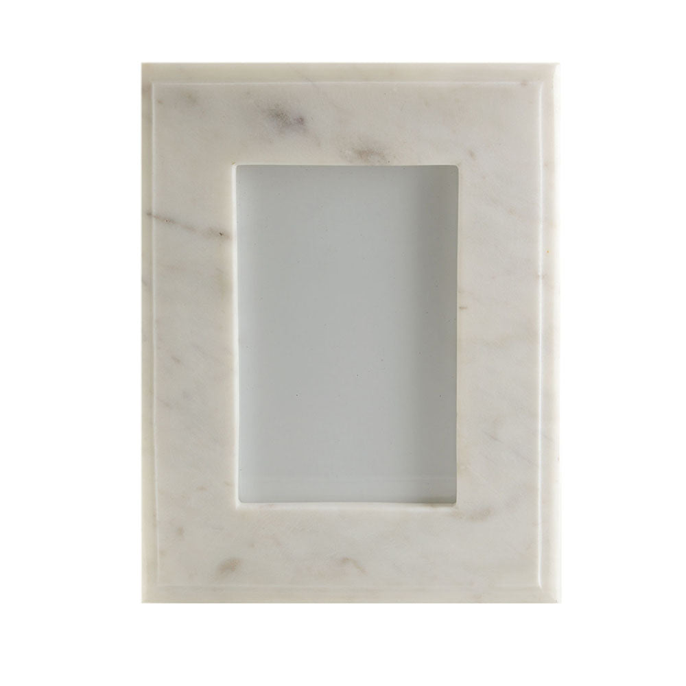 Photo Frame White Marble 23 x 18cm