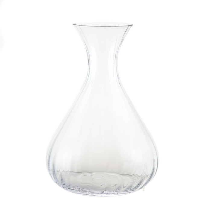 Ribbed Glass Decanter 1L