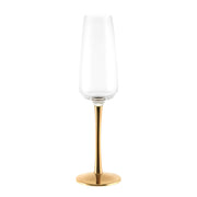 Champagne Flute Gold Stem